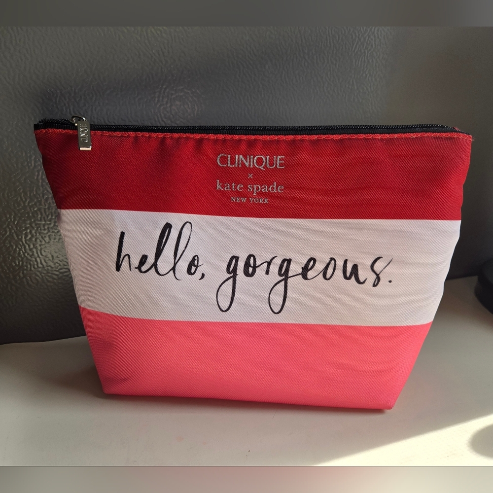 Kate Spade x Clinique 'Hello, Gorgeous' Cosmetic Bag - Limited Edition